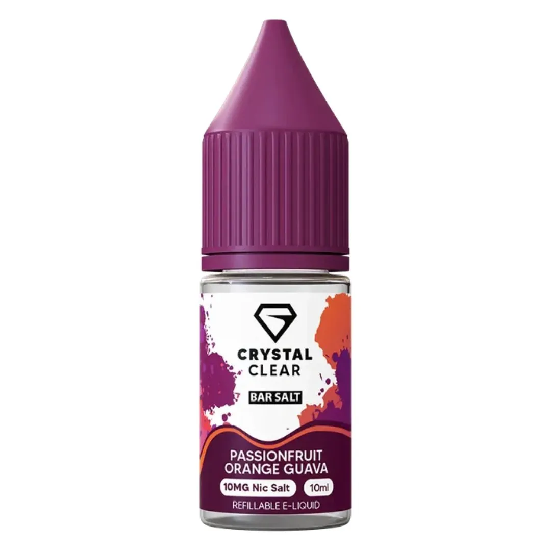 Buy Crystal Clear 10ml Nic Salts E-liquid for £2.95
