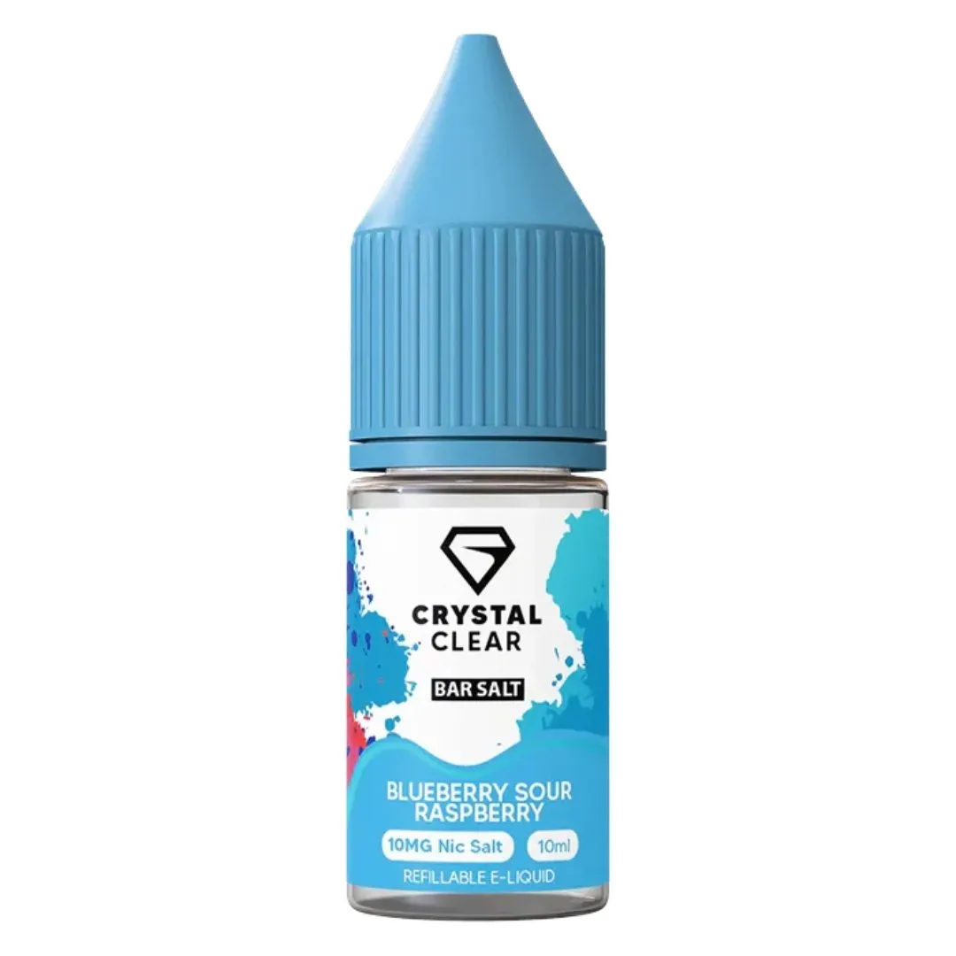 Buy Crystal Clear 10ml Nic Salts E-liquid for £2.95