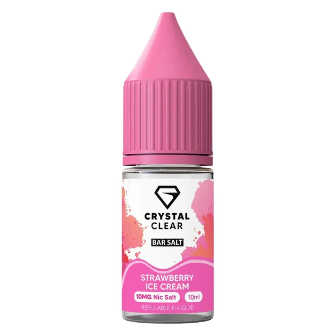 Buy Crystal Clear 10ml Nic Salts E-liquid for £2.95
