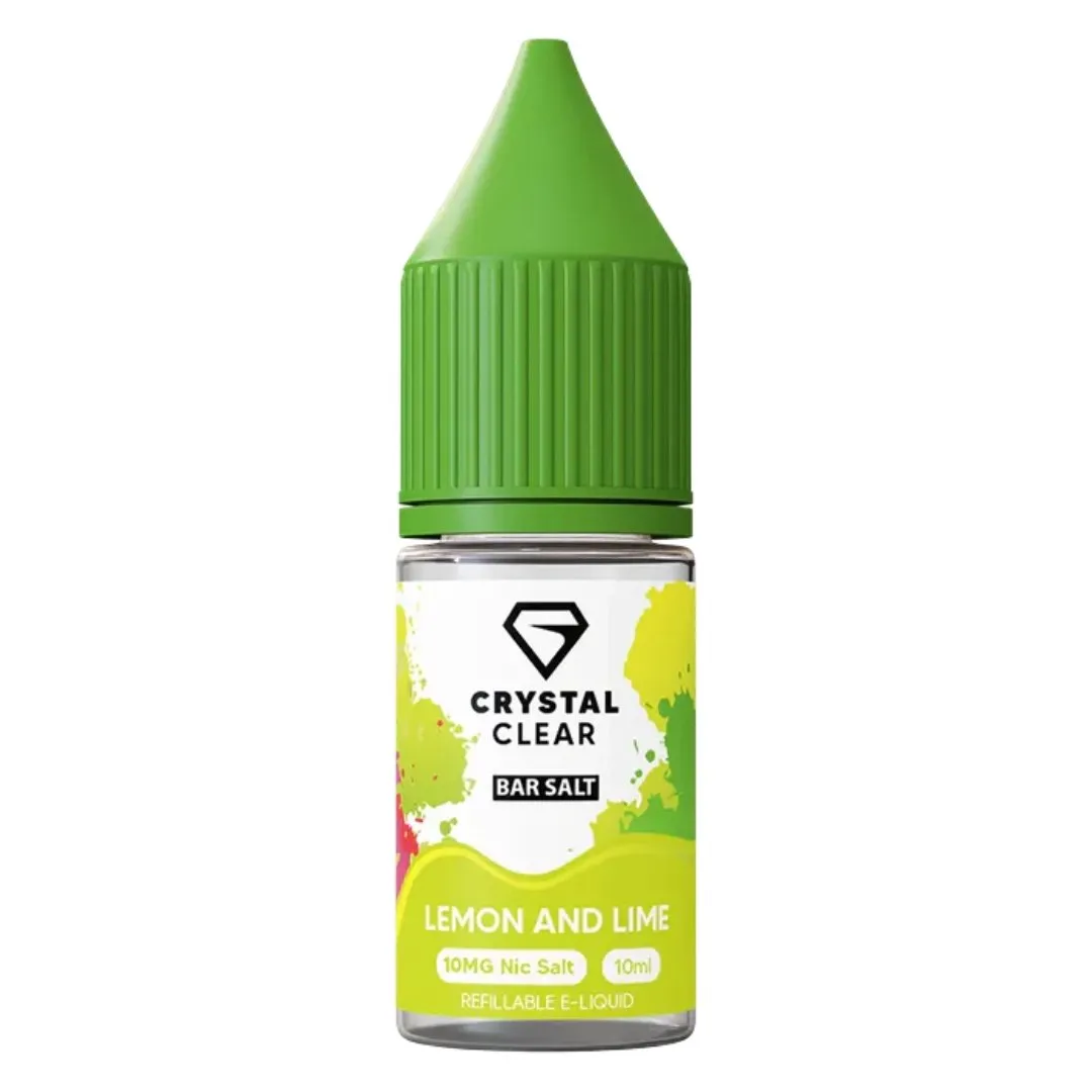 Buy Crystal Clear 10ml Nic Salts E-liquid for £2.95