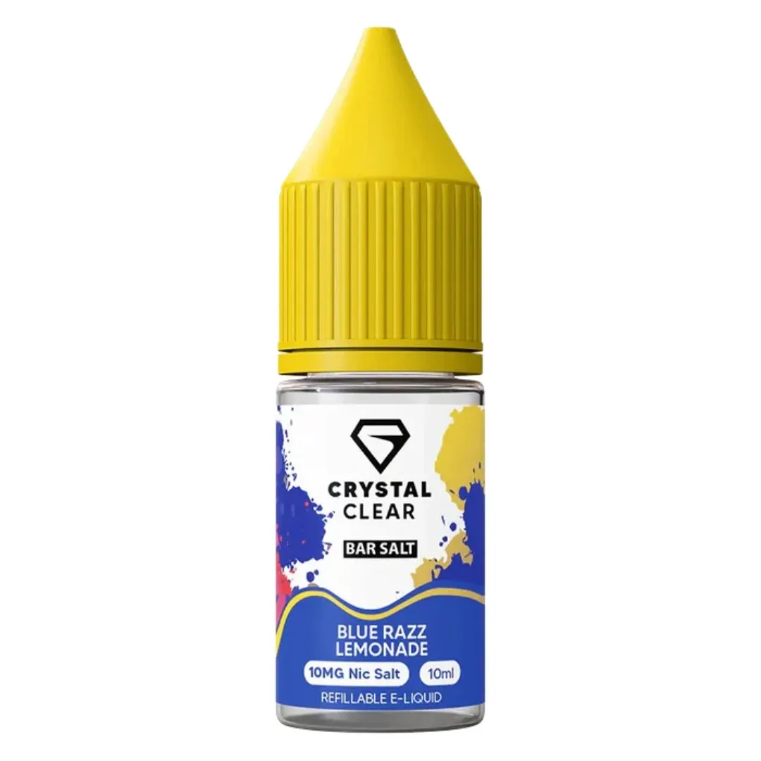 Buy Crystal Clear 10ml Nic Salts E-liquid for £2.95