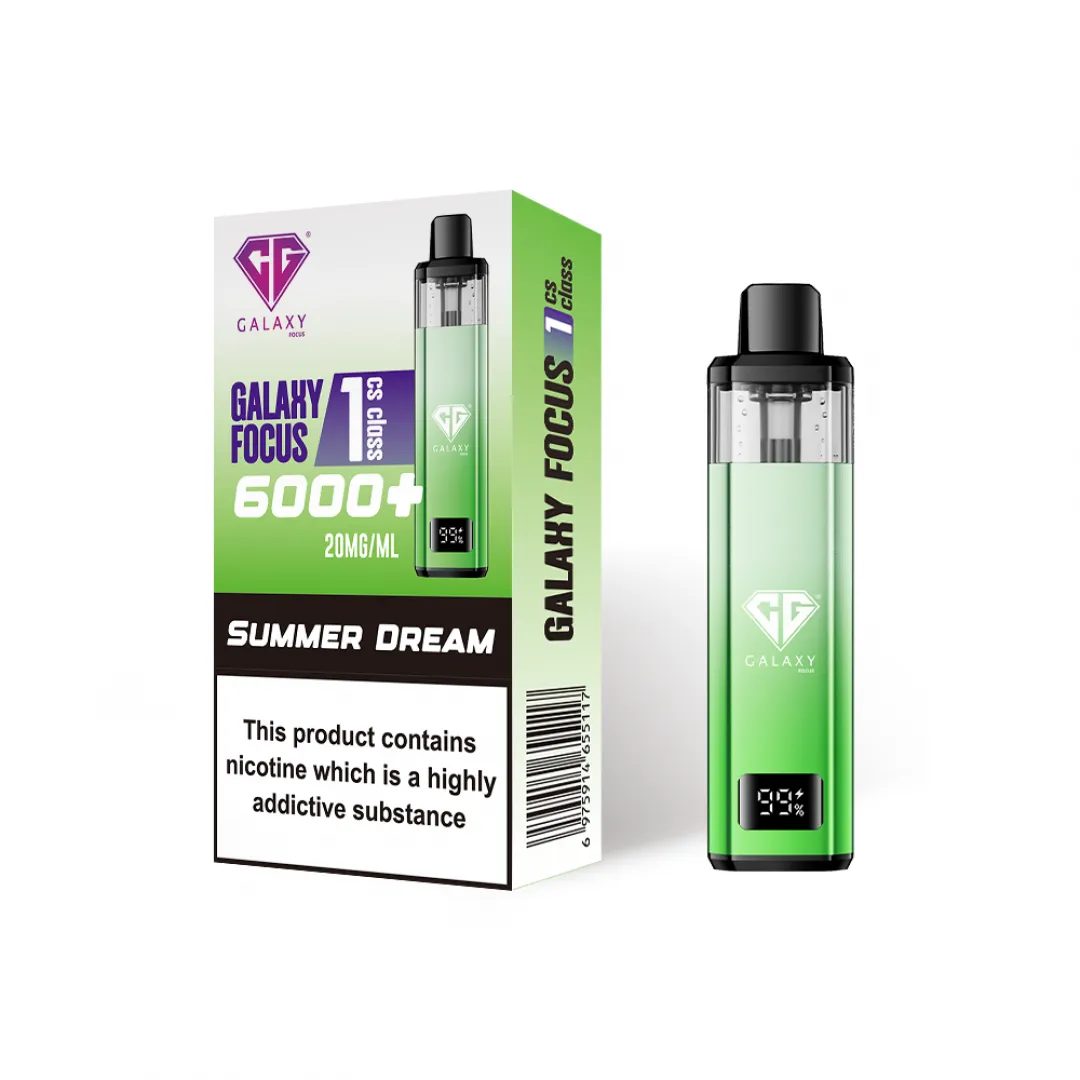 Crystal Galaxy Focus 1 6000 Puffs Prefilled Pod Kit