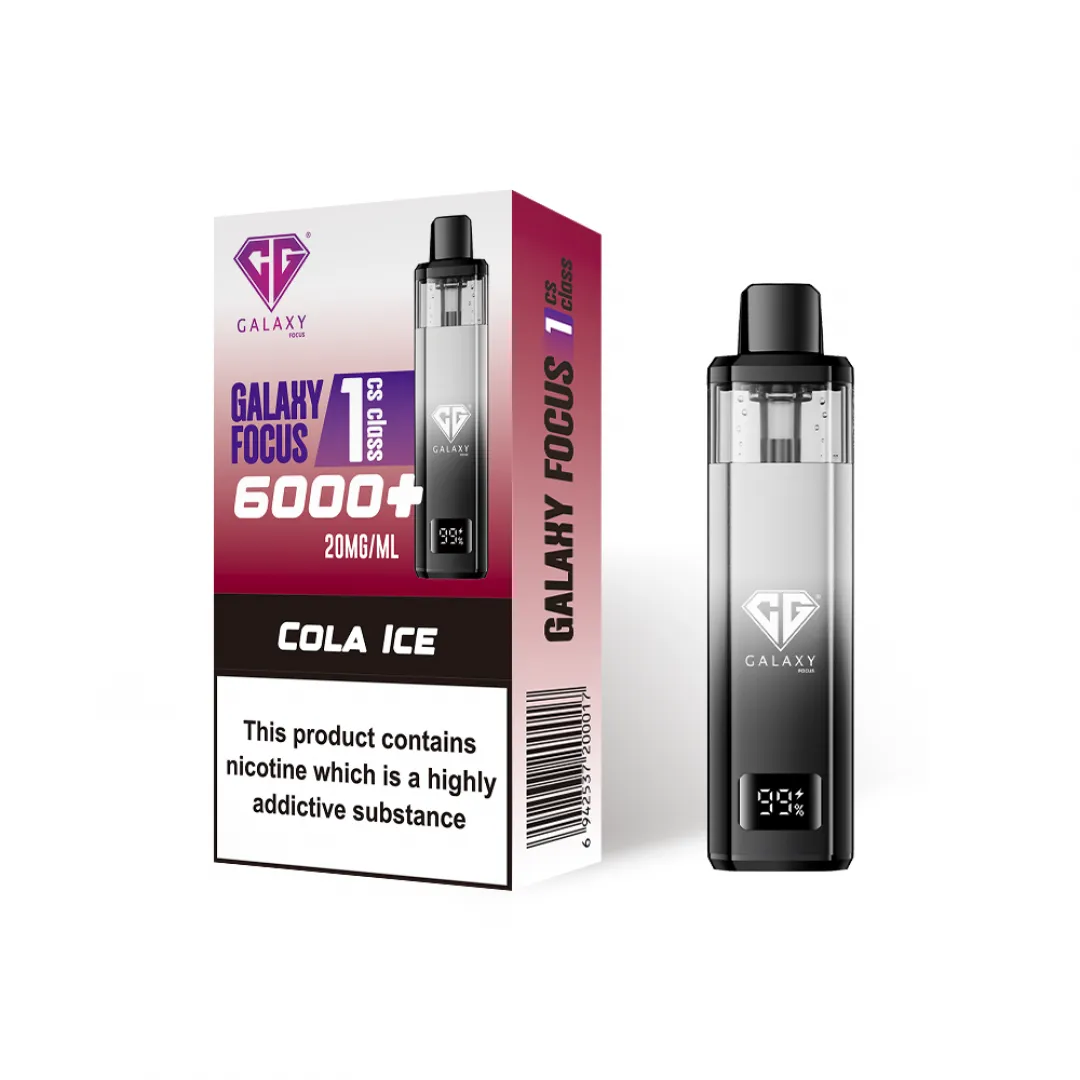 Crystal Galaxy Focus 1 6000 Puffs Prefilled Pod Kit
