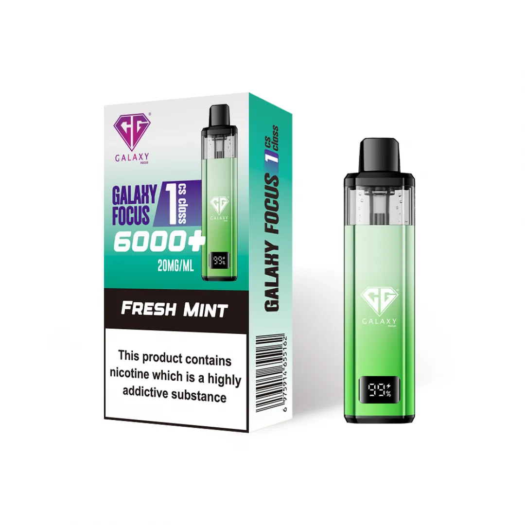 Crystal Galaxy Focus 1 6000 Puffs Prefilled Pod Kit
