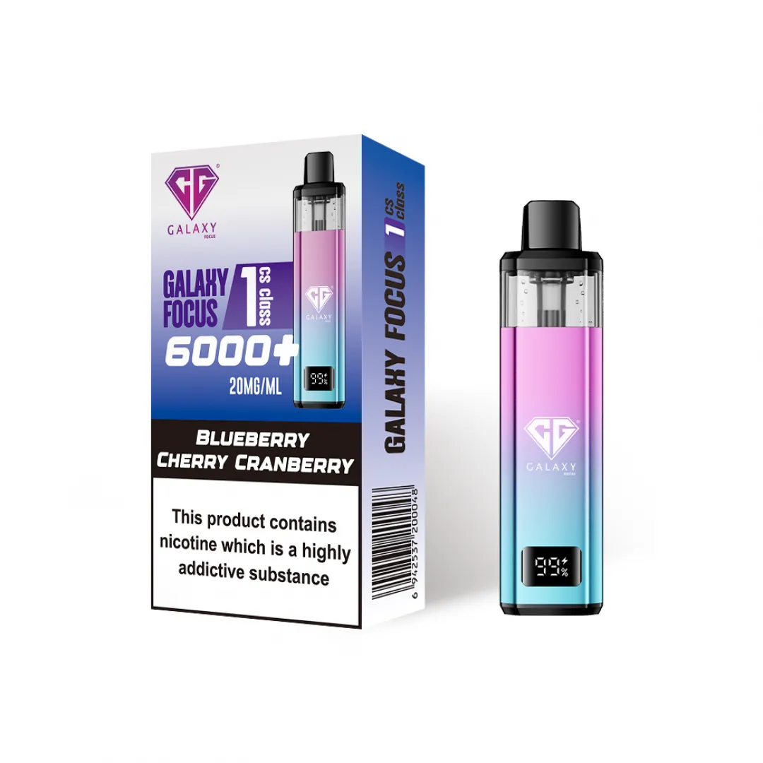 Crystal Galaxy Focus 1 6000 Puffs Prefilled Pod Kit