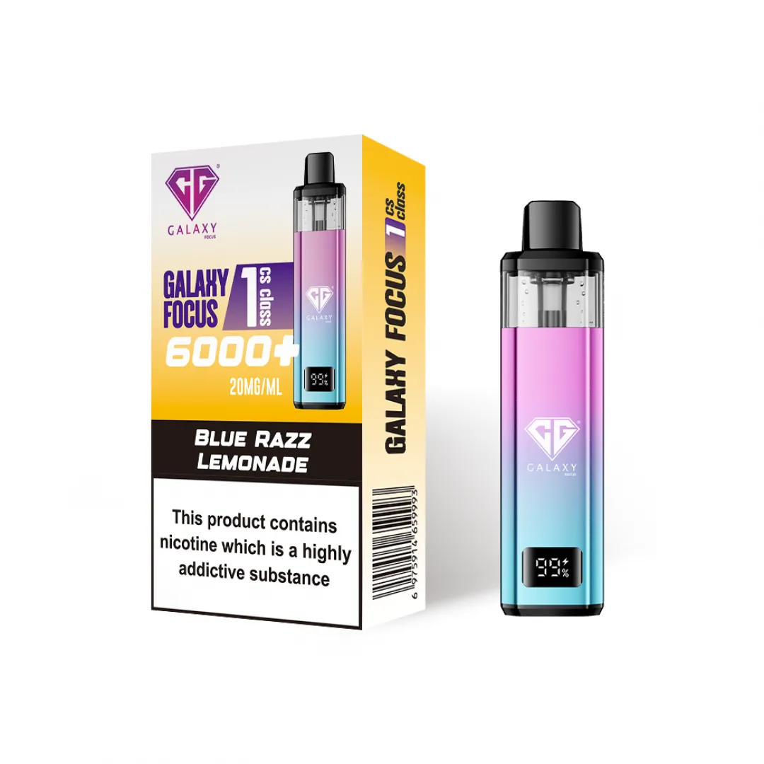 Crystal Galaxy Focus 1 6000 Puffs Prefilled Pod Kit