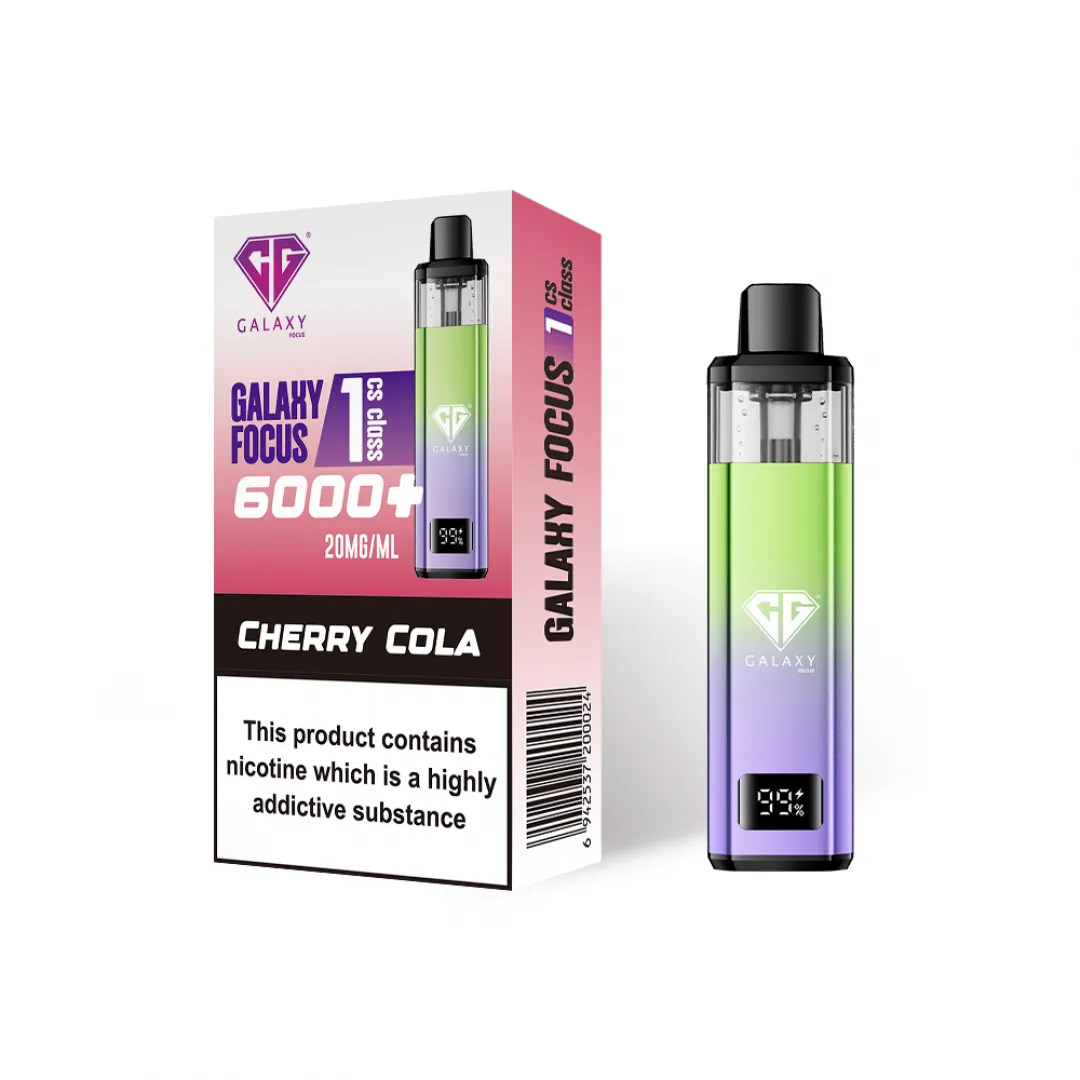 Crystal Galaxy Focus 1 6000 Puffs Prefilled Pod Kit