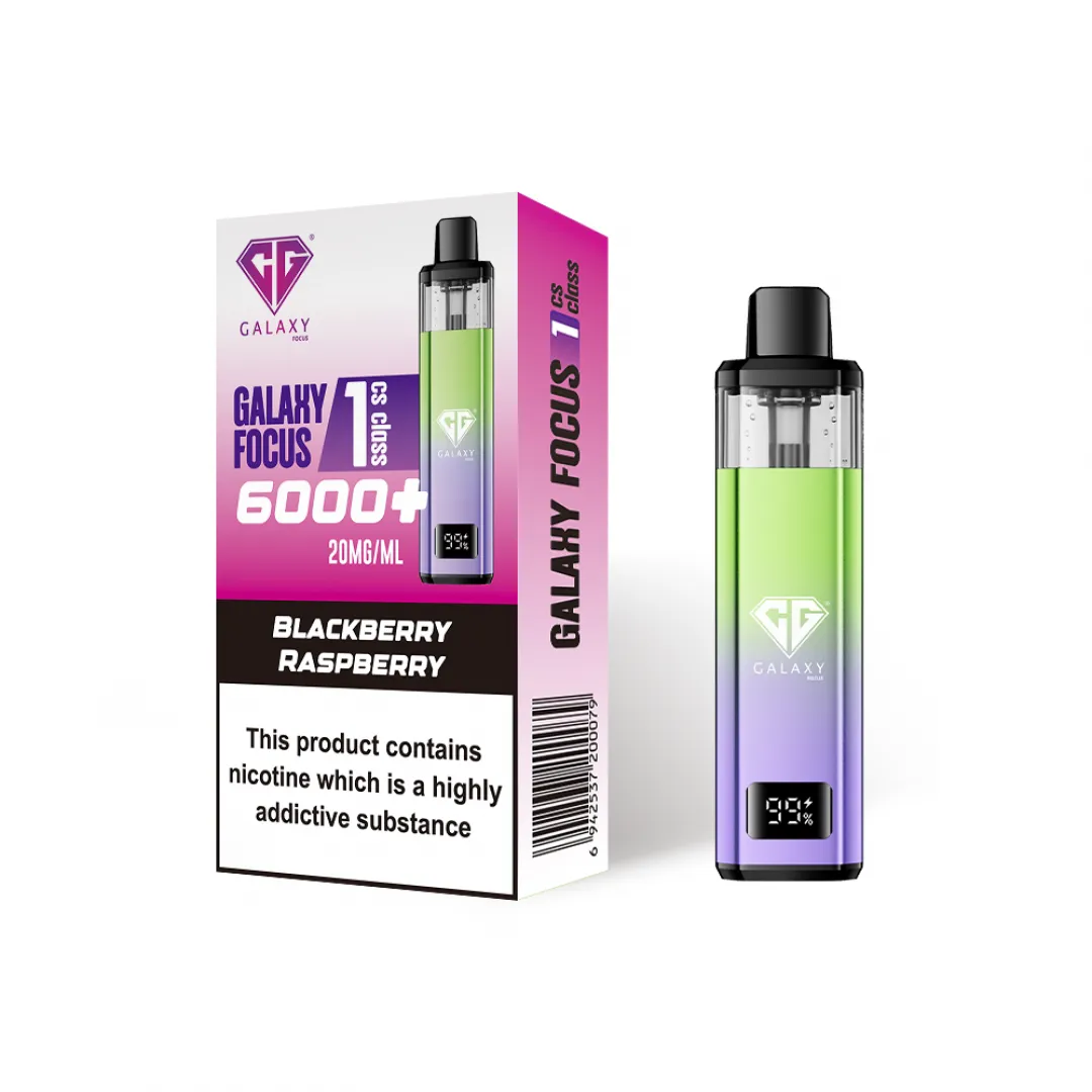 Crystal Galaxy Focus 1 6000 Puffs Prefilled Pod Kit