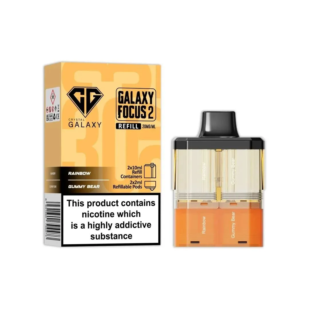 Crystal Galaxy Focus 2 30K Prefilled Pods | £7.99 Only