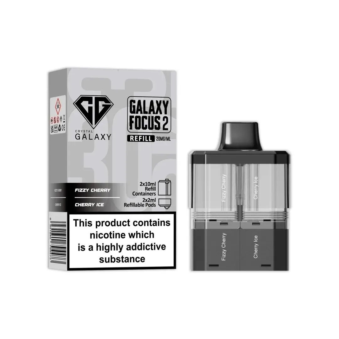 Crystal Galaxy Focus 2 30K Prefilled Pods | £7.99 Only