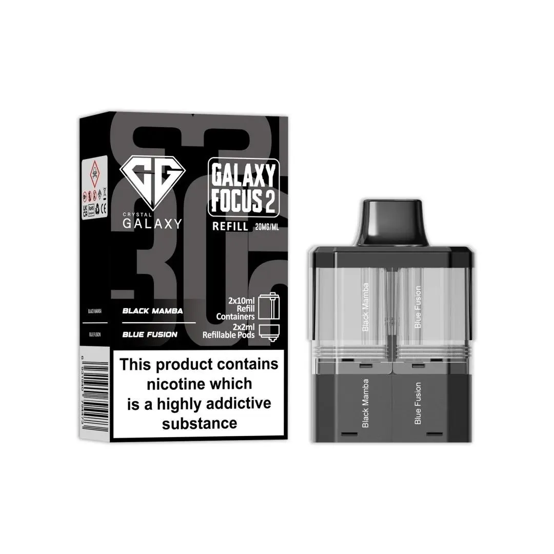 Crystal Galaxy Focus 2 30K Prefilled Pods | £7.99 Only