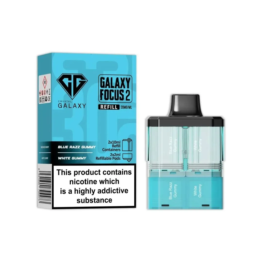 Crystal Galaxy Focus 2 30K Prefilled Pods | £7.99 Only