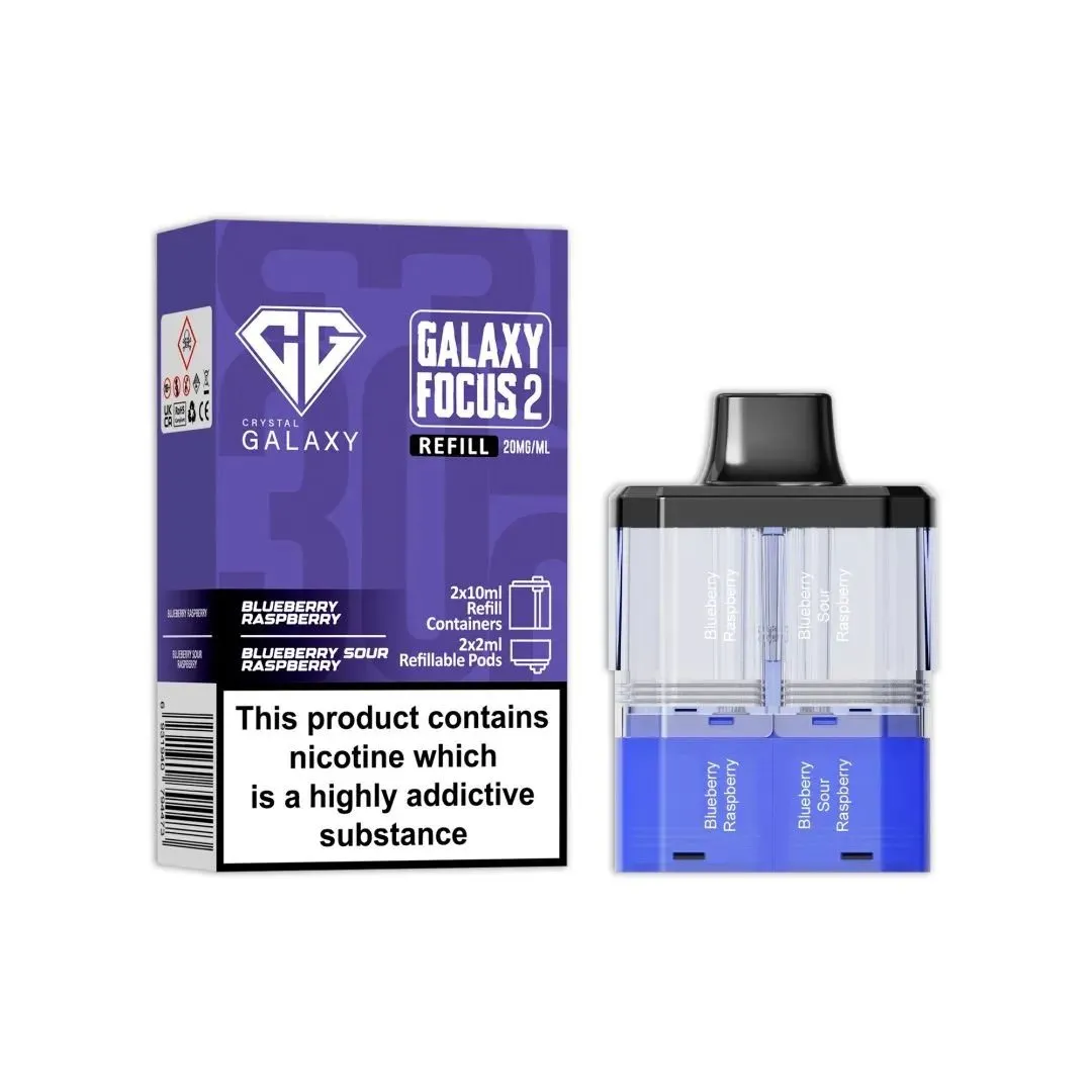 Crystal Galaxy Focus 2 30K Prefilled Pods | £7.99 Only