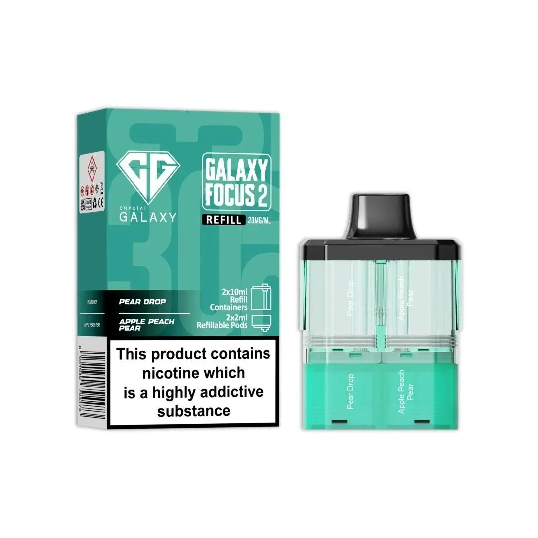 Crystal Galaxy Focus 2 30K Prefilled Pods | £7.99 Only