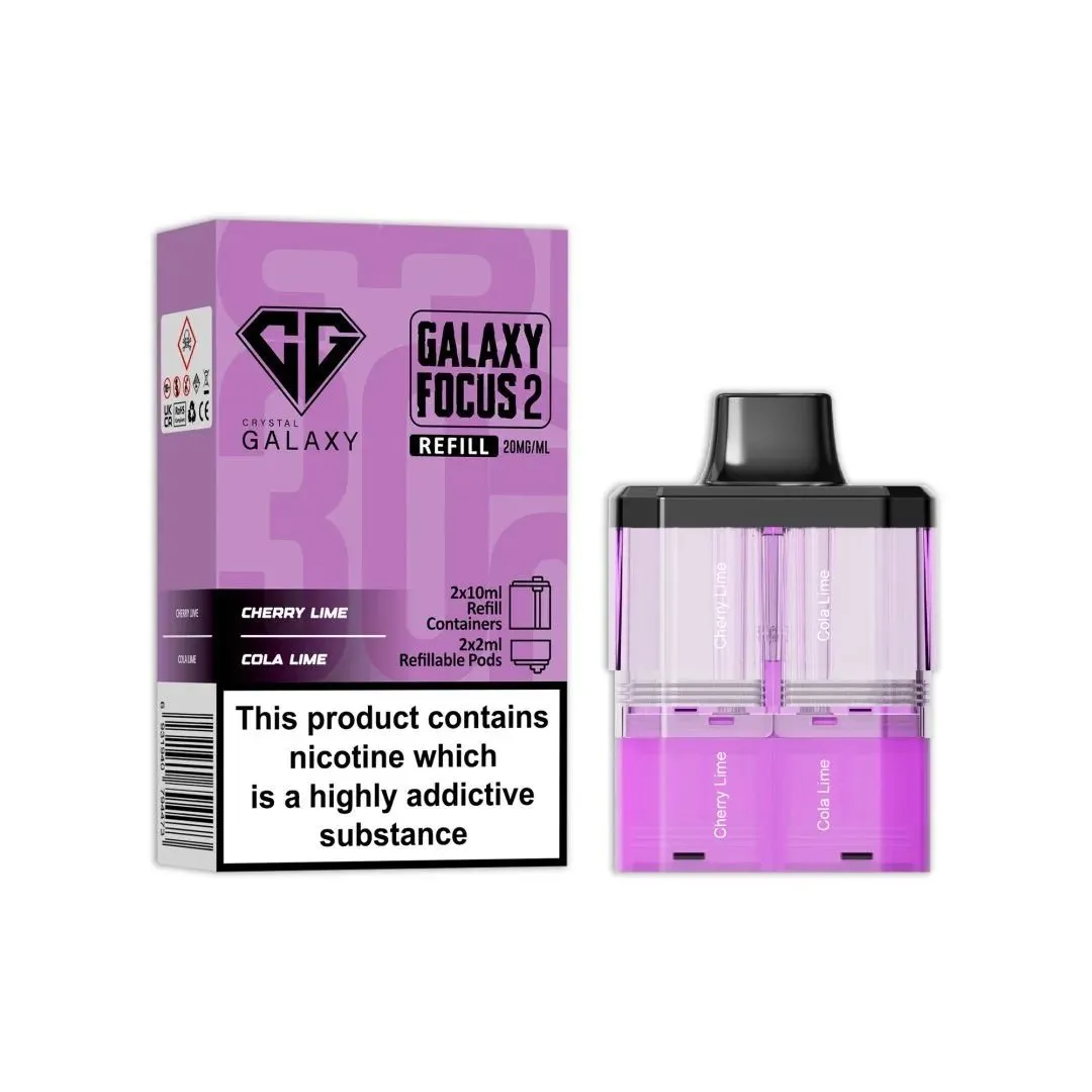 Crystal Galaxy Focus 2 30K Prefilled Pods | £7.99 Only