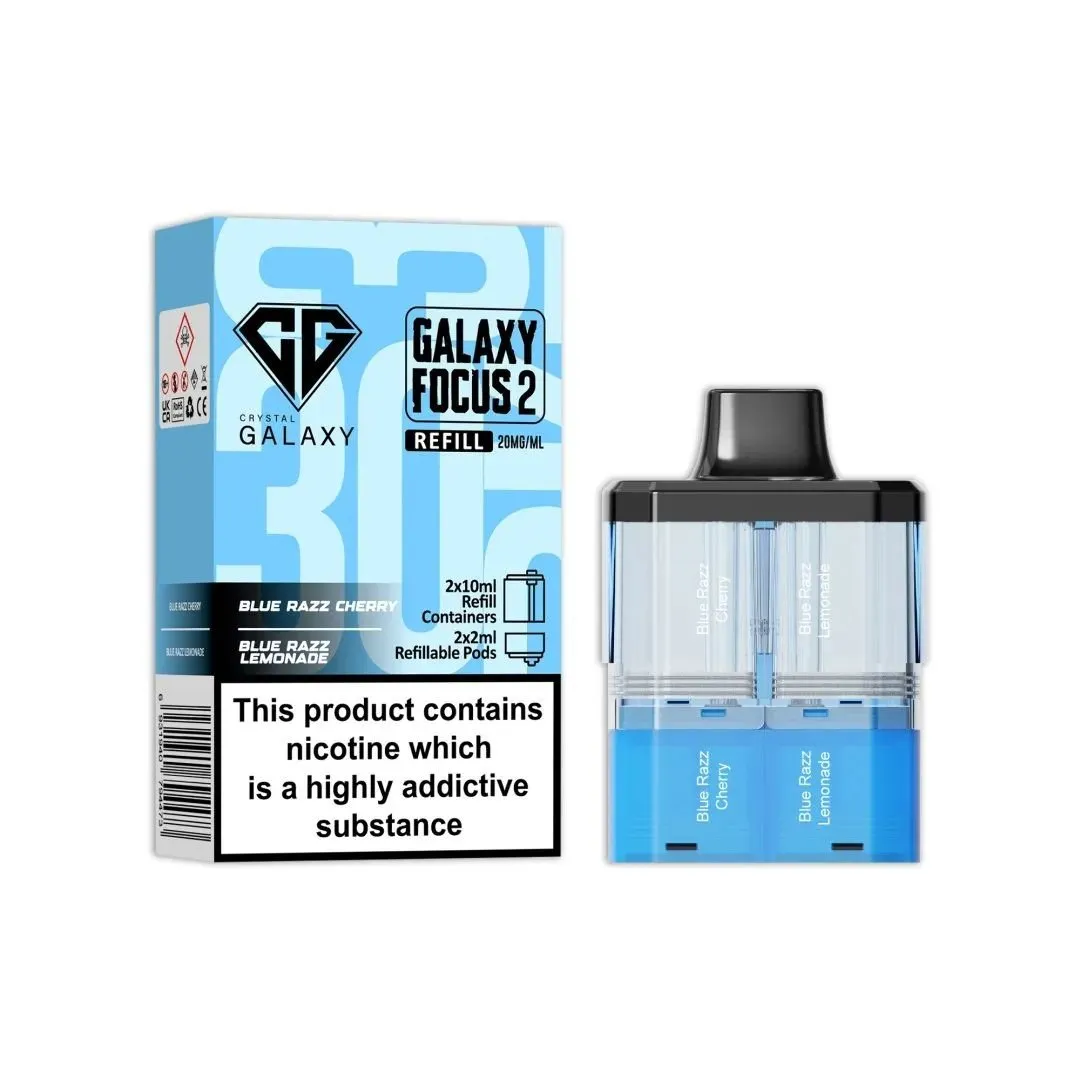 Crystal Galaxy Focus 2 30K Prefilled Pods | £7.99 Only