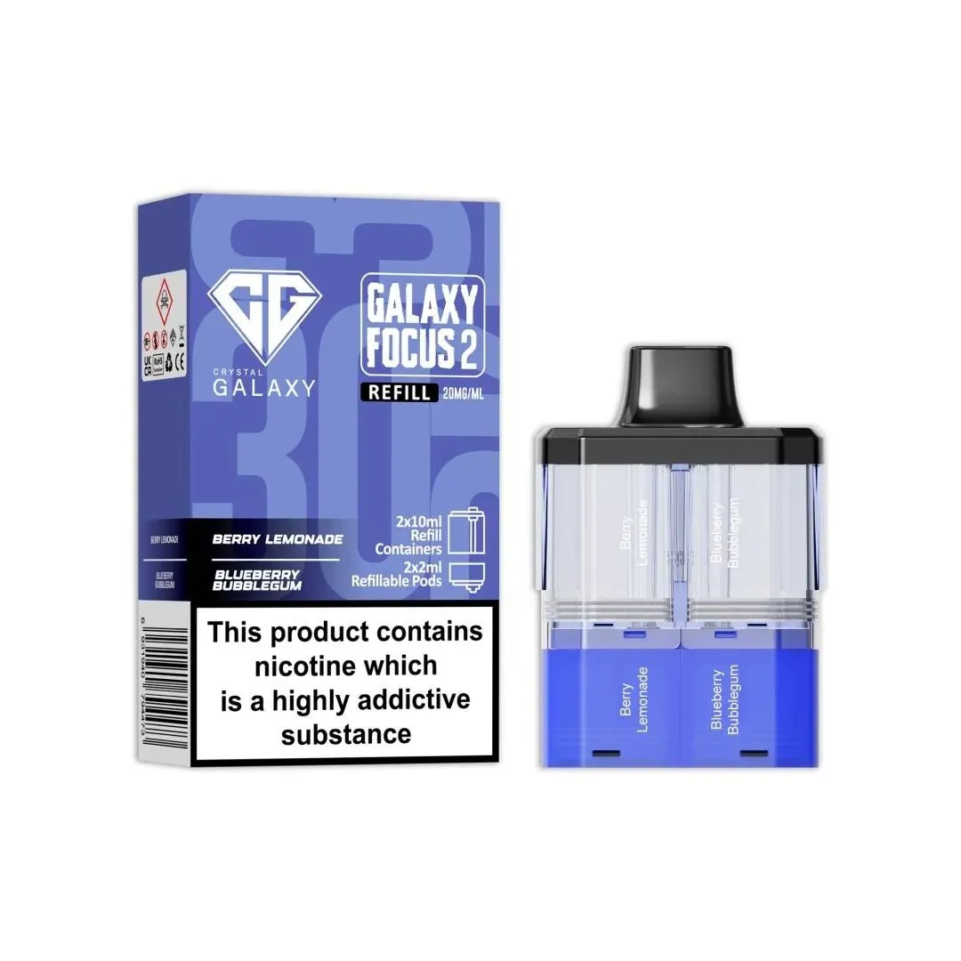 Crystal Galaxy Focus 2 30K Prefilled Pods | £7.99 Only