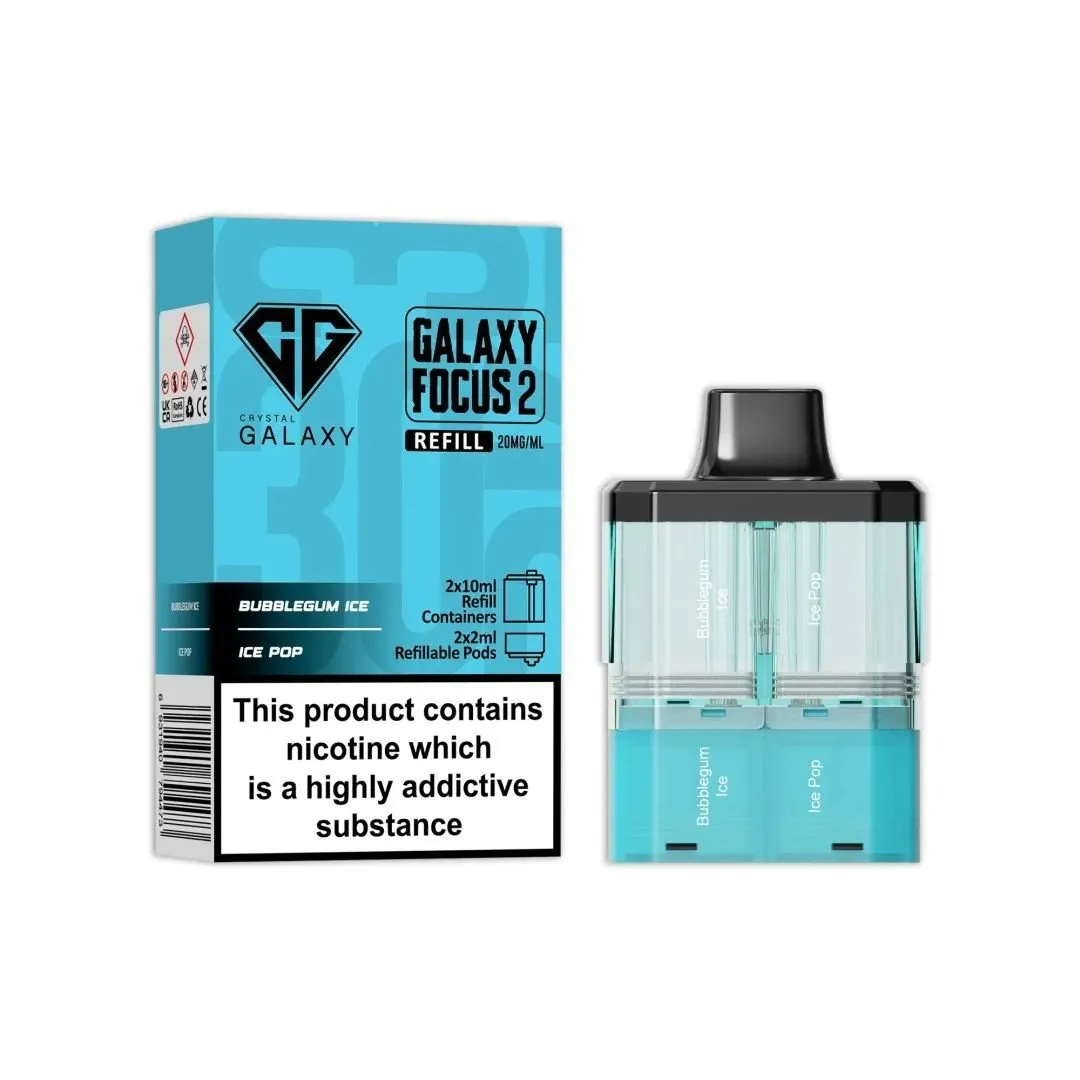 Crystal Galaxy Focus 2 30K Prefilled Pods | £7.99 Only