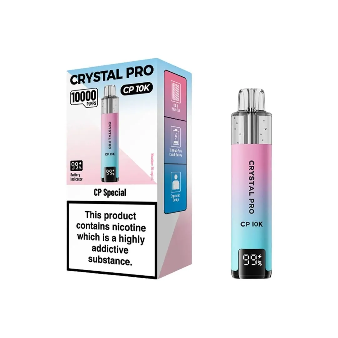 Buy Crystal Pro CP 10K Prefilled Pod Kit | 4 for £27