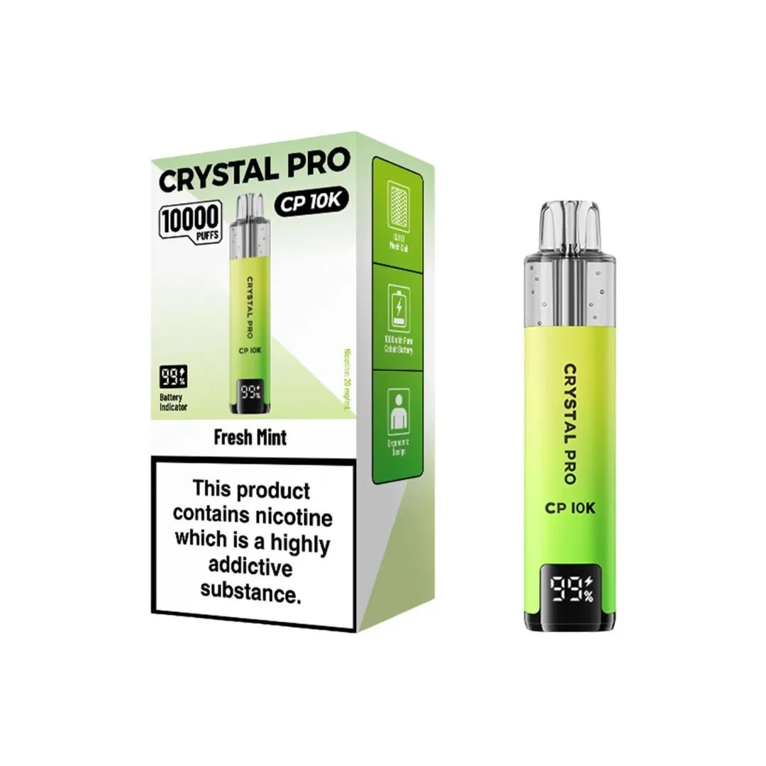 Buy Crystal Pro CP 10K Prefilled Pod Kit | 4 for £27
