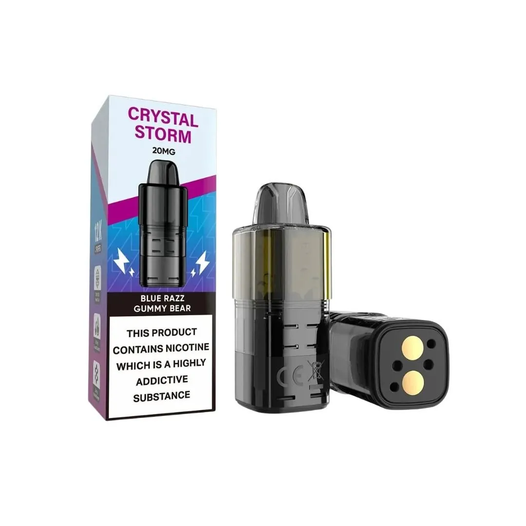 Crystal Storm Bar 12K Prefilled Pods | £4.79 Only - Smoknic