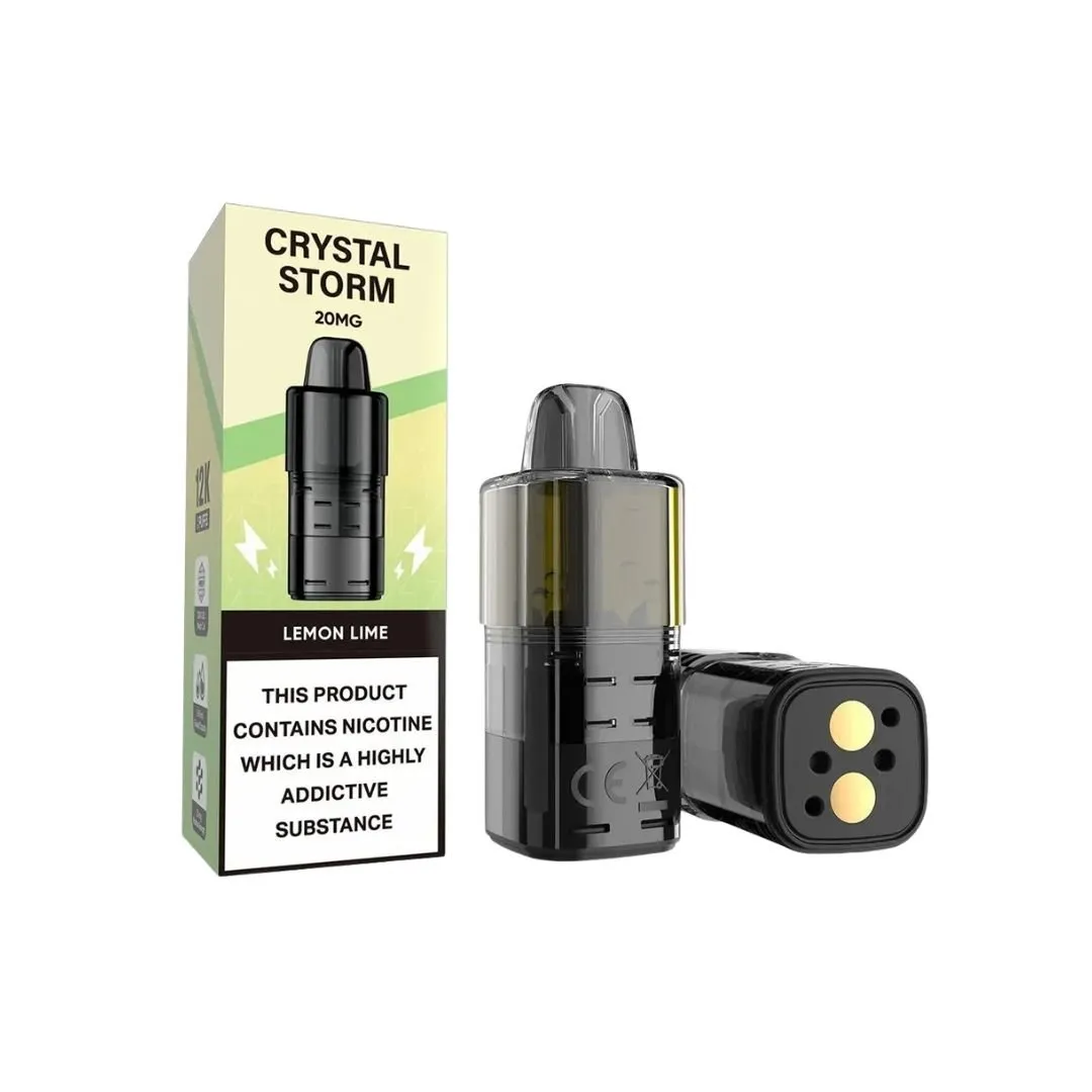 Crystal Storm Bar 12K Prefilled Pods | £4.79 Only - Smoknic