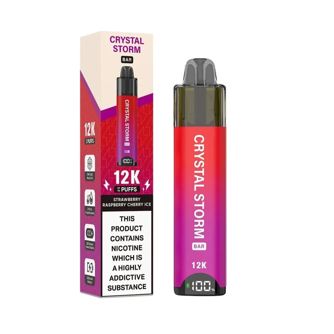 Crystal Storm bar 12K Vape Kit | Only In £8.29