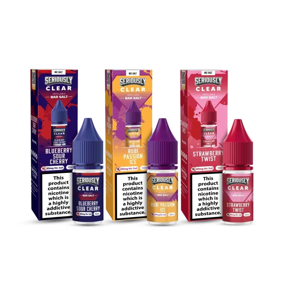 Doozy Seriously Clear Nic Salts