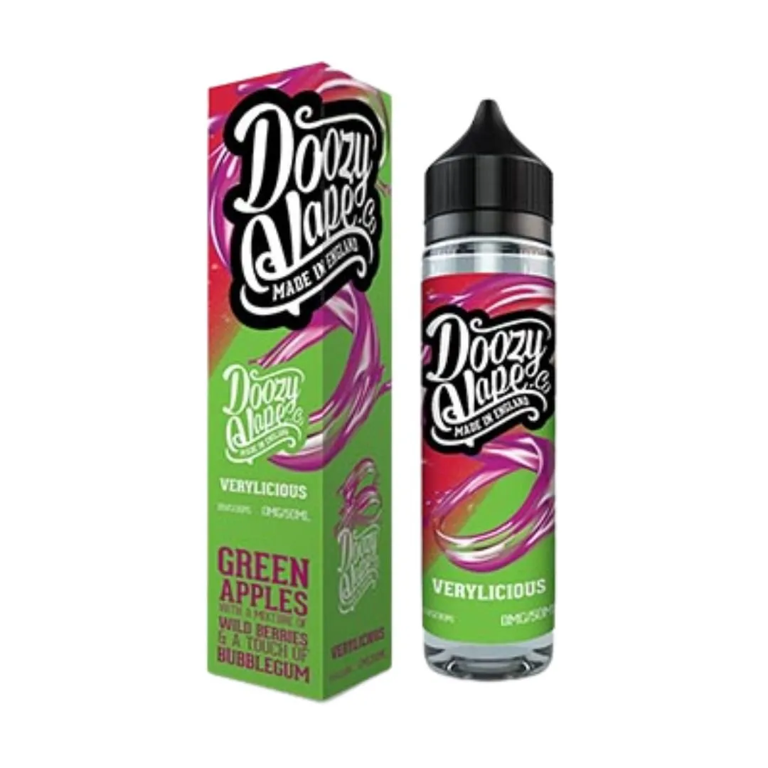 Buy Doozy Vapes 50ml Shortfill E-liquid Online UK | £12.89
