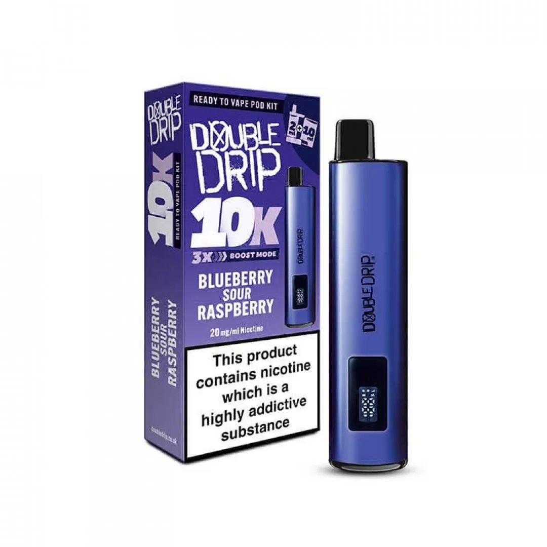 Double Drip 10K Prefilled Pod Kit 20mg - Only £8.79