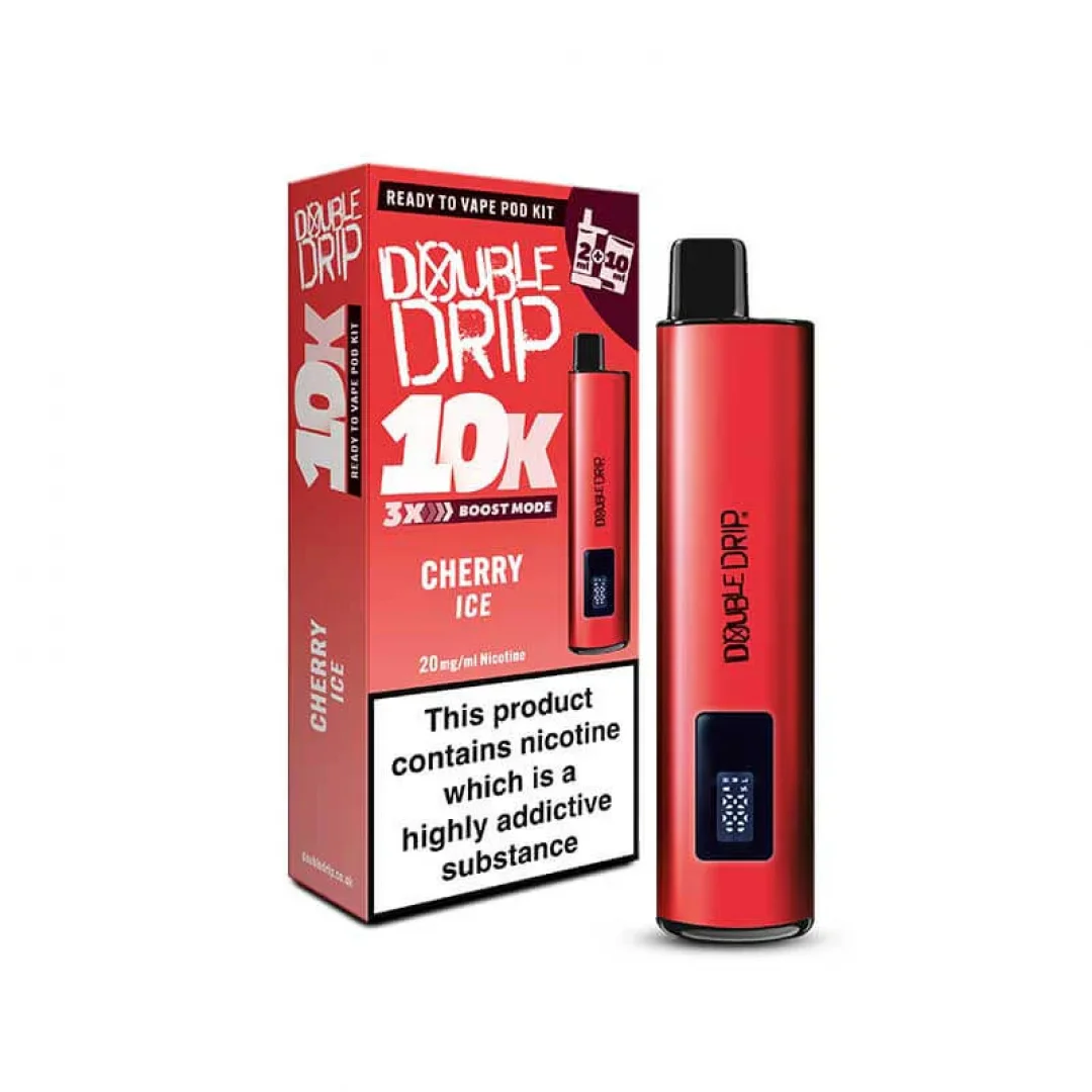 Double Drip 10K Prefilled Pod Kit 20mg - Only £8.79