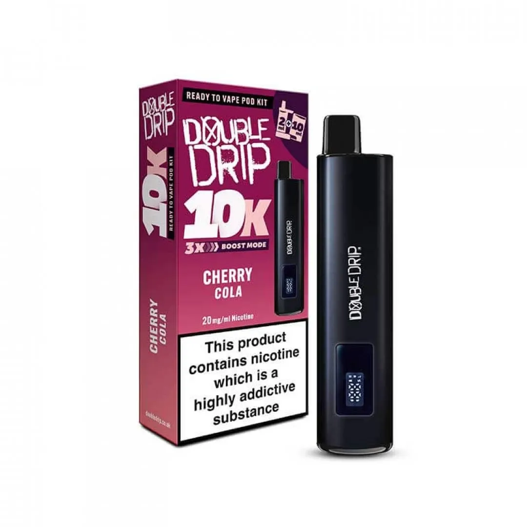 Double Drip 10K Prefilled Pod Kit 20mg - Only £8.79