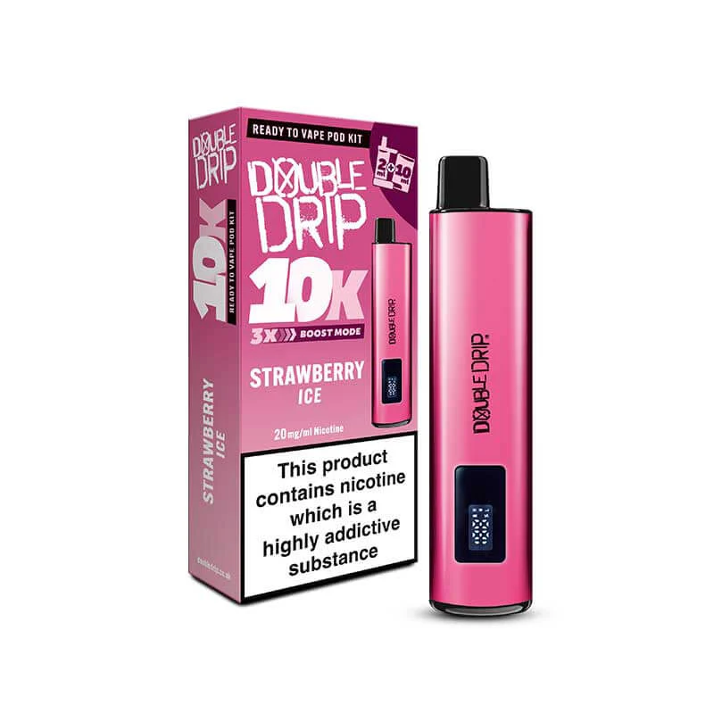 Double Drip 10K Prefilled Pod Kit 20mg - Only £8.79
