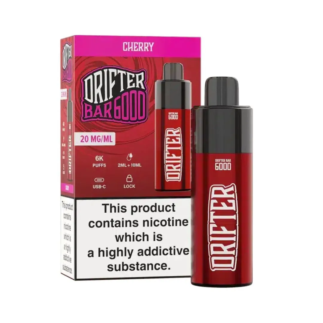 Drifter Bar 6000 Prefilled Pod Vape Kit - Only £11.29