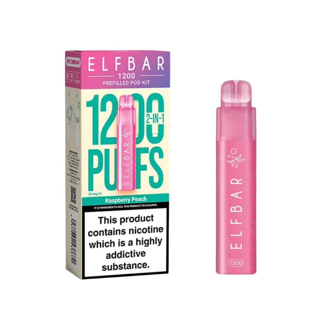 Elf Bar 1200 2-in-1 Prefilled Pod Vape Kit