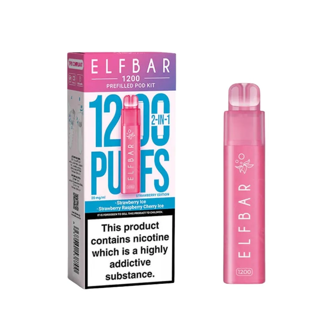 Elf Bar 1200 2-in-1 Prefilled Pod Vape Kit