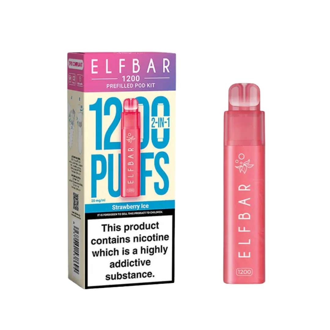 Elf Bar 1200 2-in-1 Prefilled Pod Vape Kit