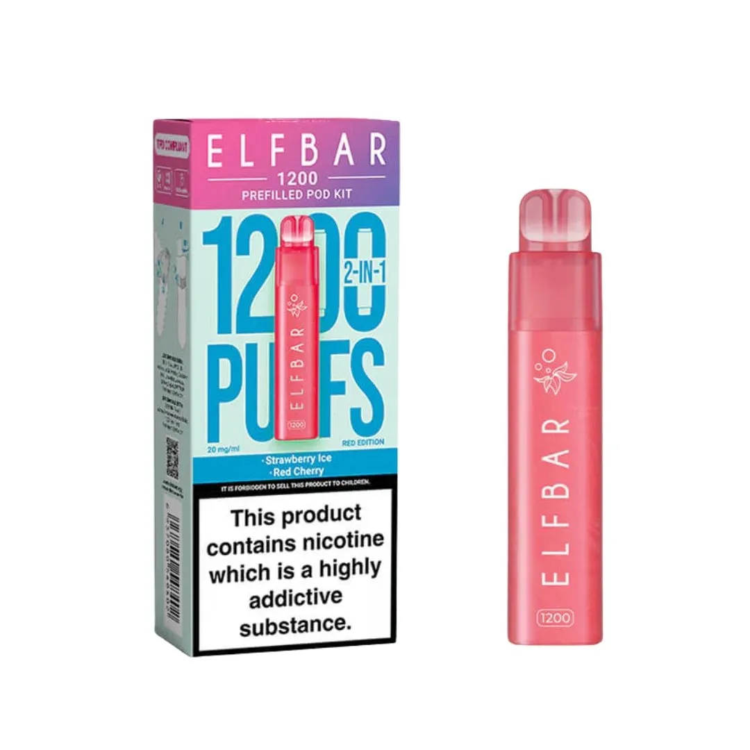 Elf Bar 1200 2-in-1 Prefilled Pod Vape Kit