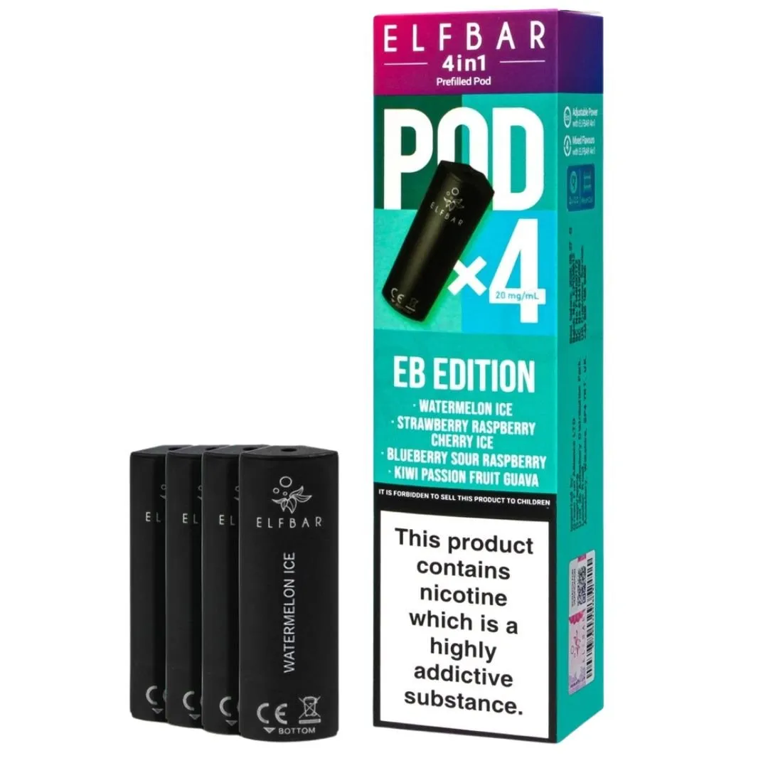 Elf Bar 4-in-1 Multi Flavour Prefilled Pods
