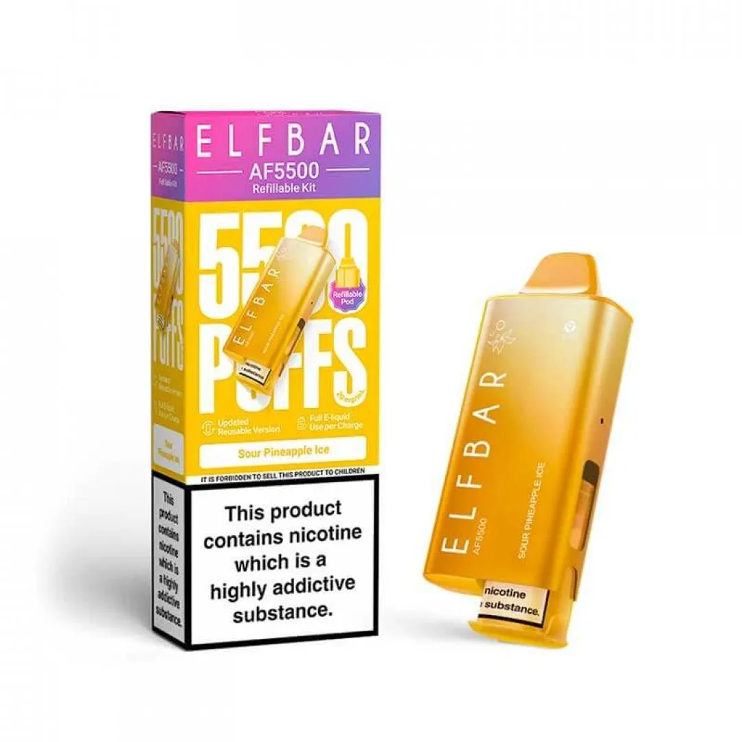 ELFBAR AF5500 Prefilled Pod Vape Kit - Only £5.29
