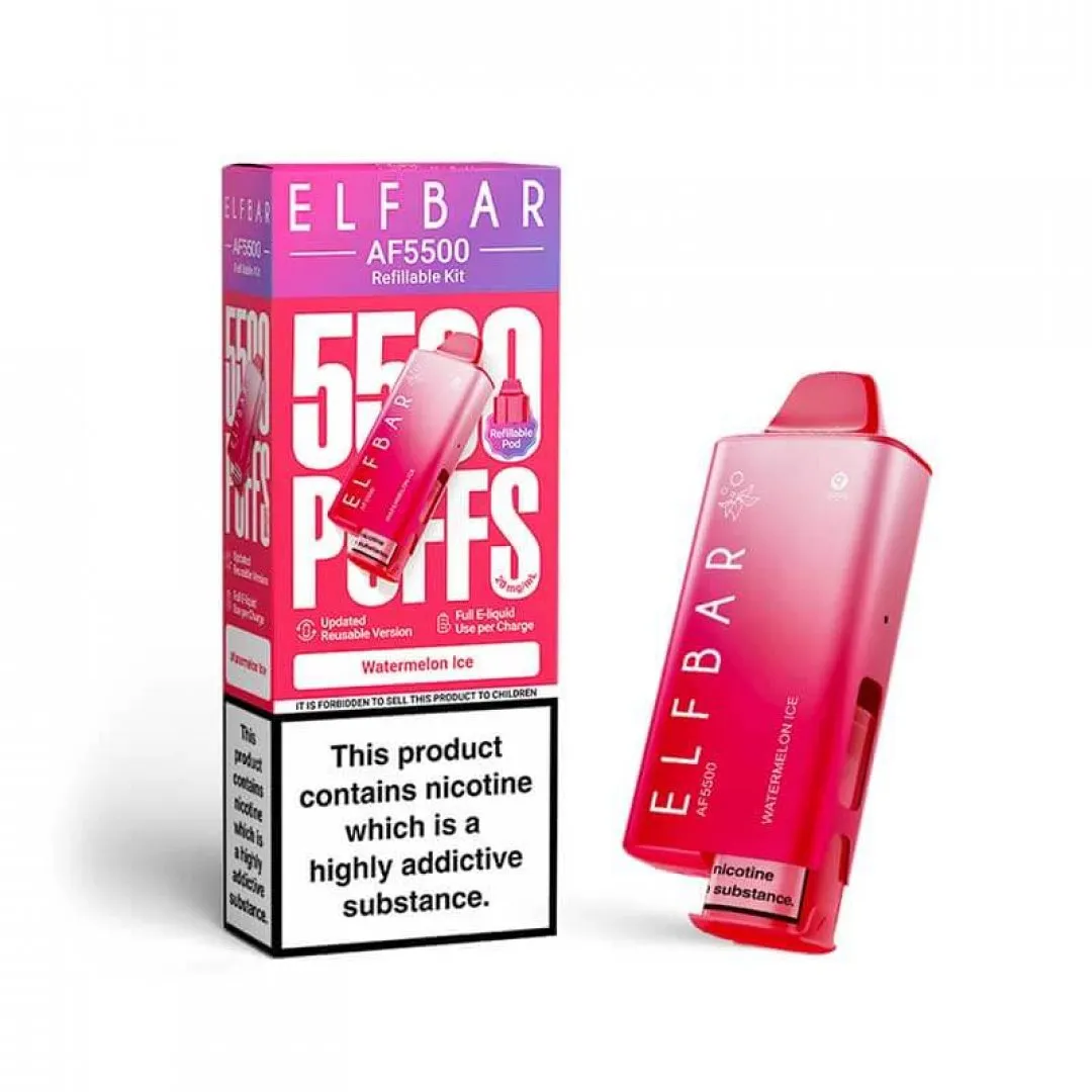 ELFBAR AF5500 Prefilled Pod Vape Kit - Only £5.29