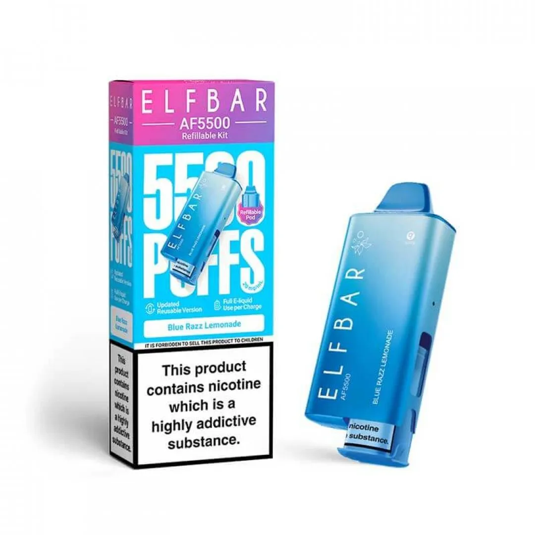 ELFBAR AF5500 Prefilled Pod Vape Kit - Only £5.29
