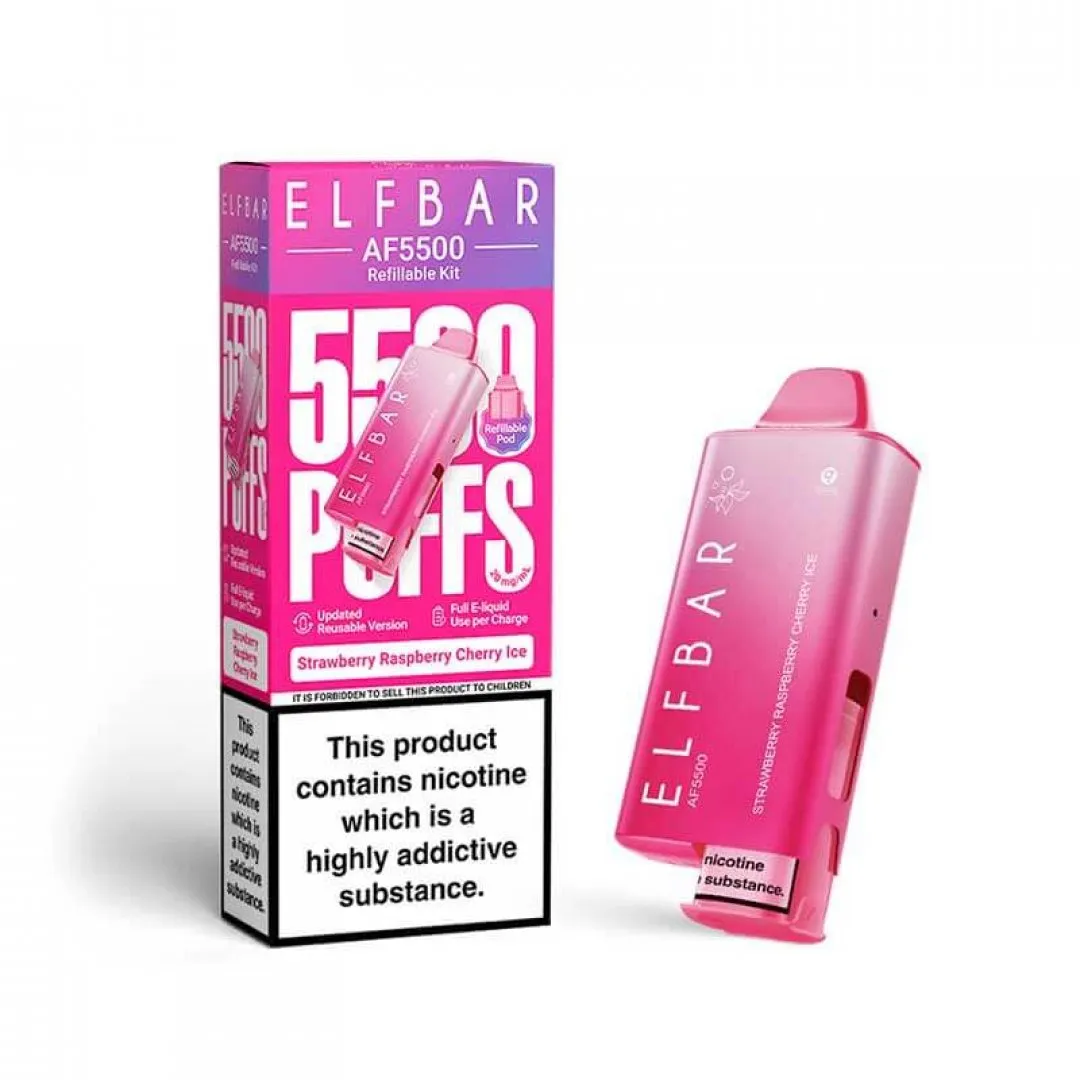 ELFBAR AF5500 Prefilled Pod Vape Kit - Only £5.29