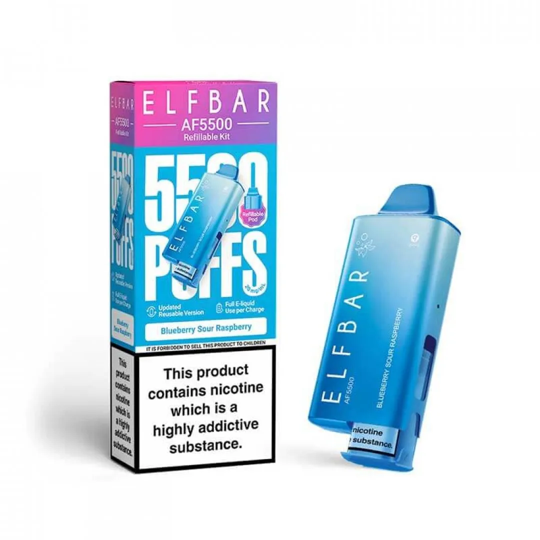 ELFBAR AF5500 Prefilled Pod Vape Kit - Only £5.29