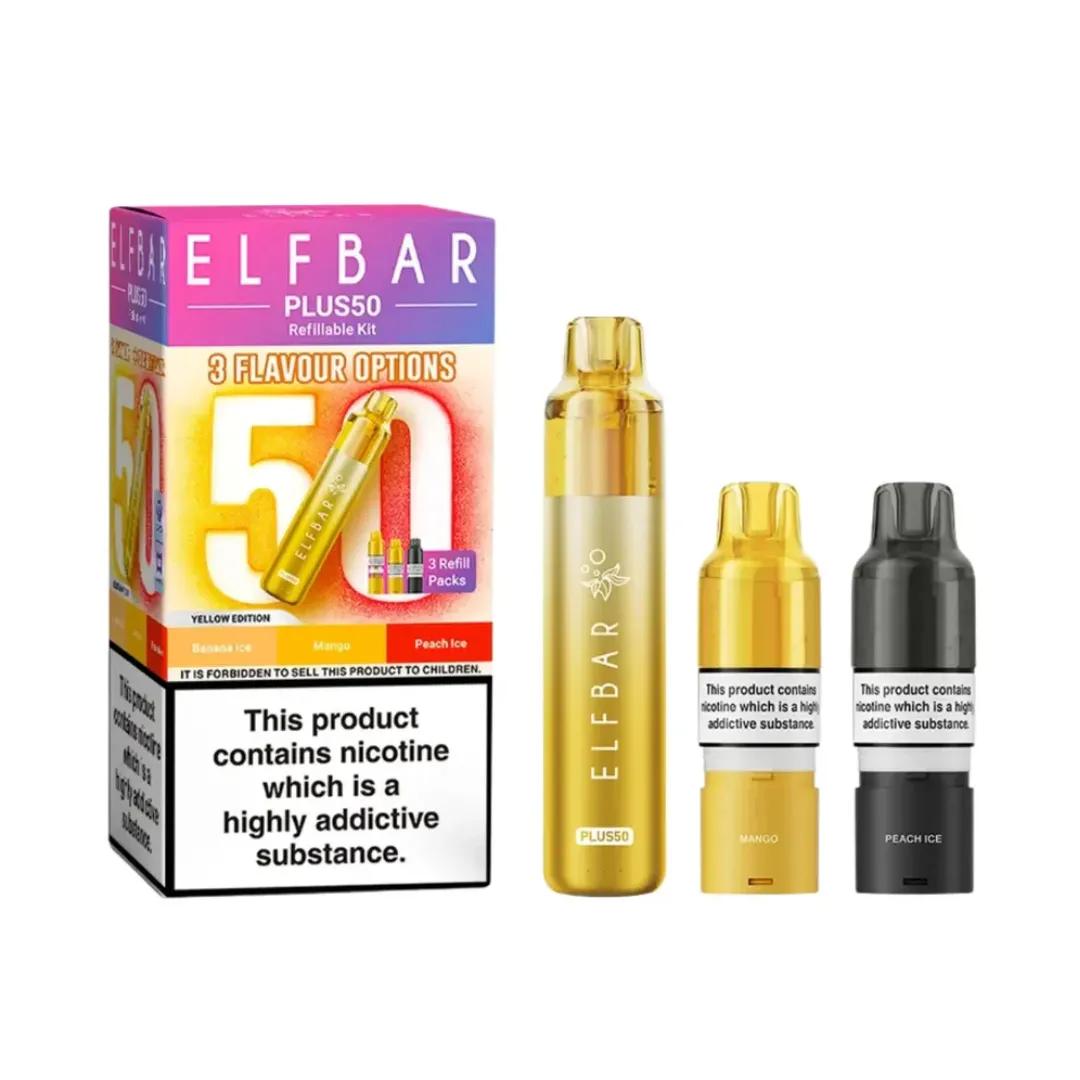 Elf Bar Plus 50K Prefilled Pod Kit | Just in £11.79