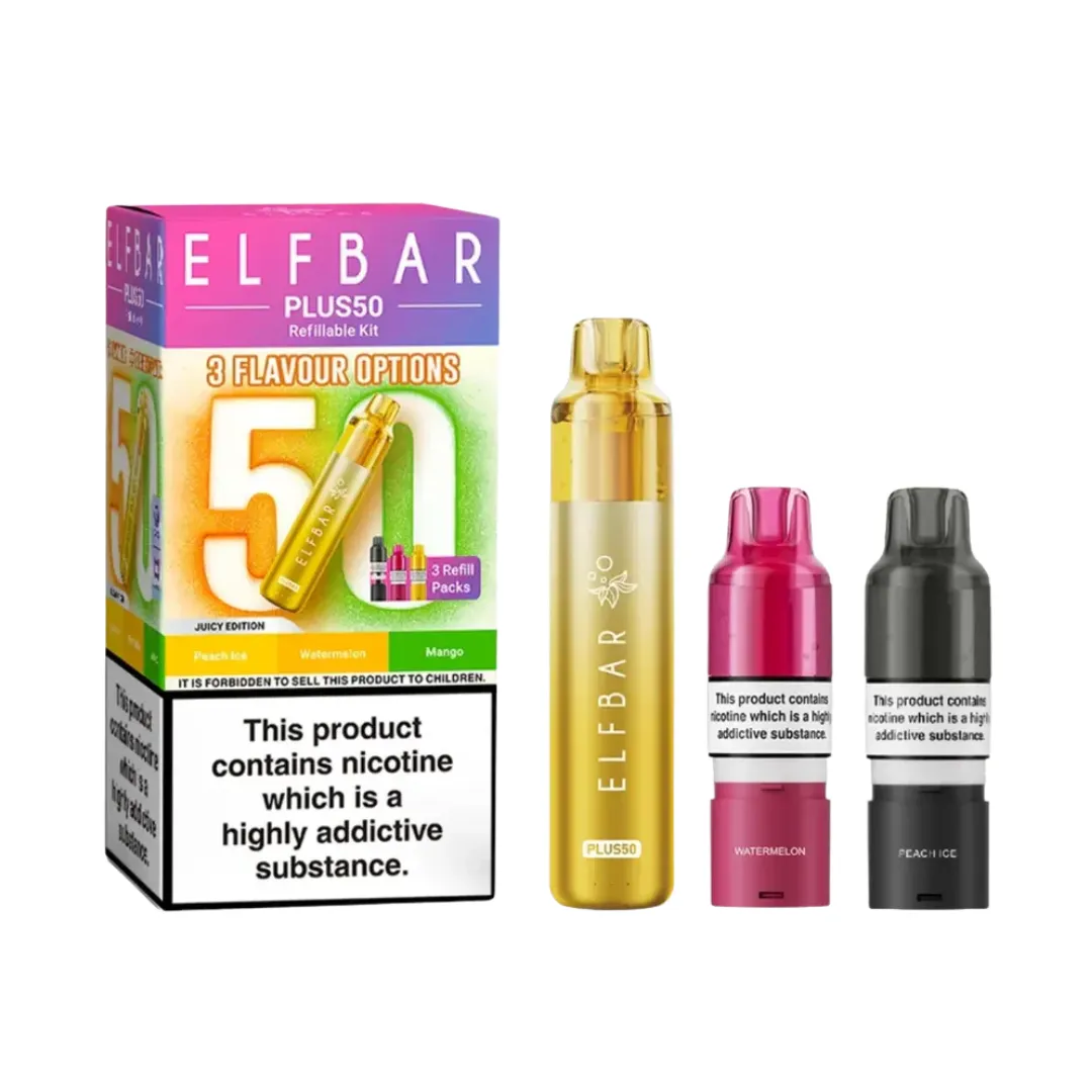Elf Bar Plus 50K Prefilled Pod Kit | Just in £11.79