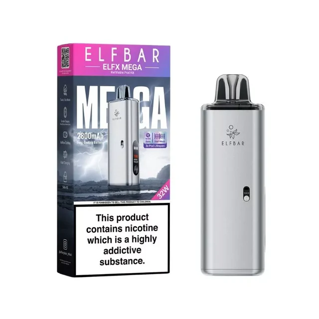 Elf Bar ELFX Mega Pod Kit - Only £24.79 At Smoknic
