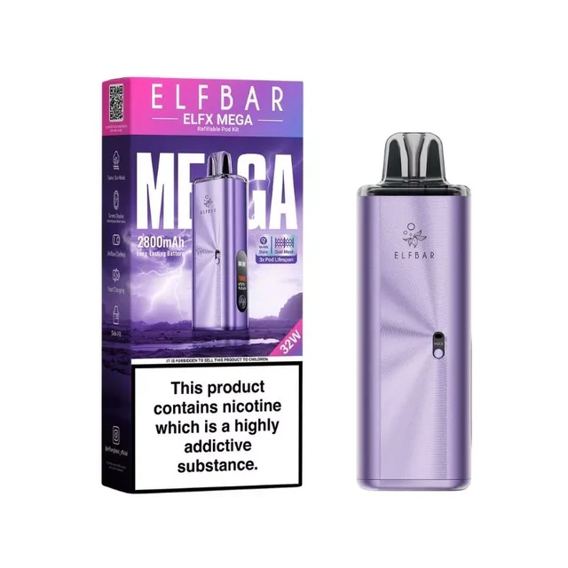 Elf Bar ELFX Mega Pod Kit - Only £24.79 At Smoknic