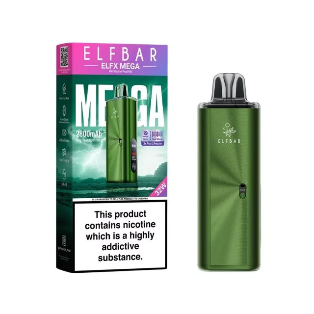 Elf Bar ELFX Mega Pod Kit - Only £24.79 At Smoknic