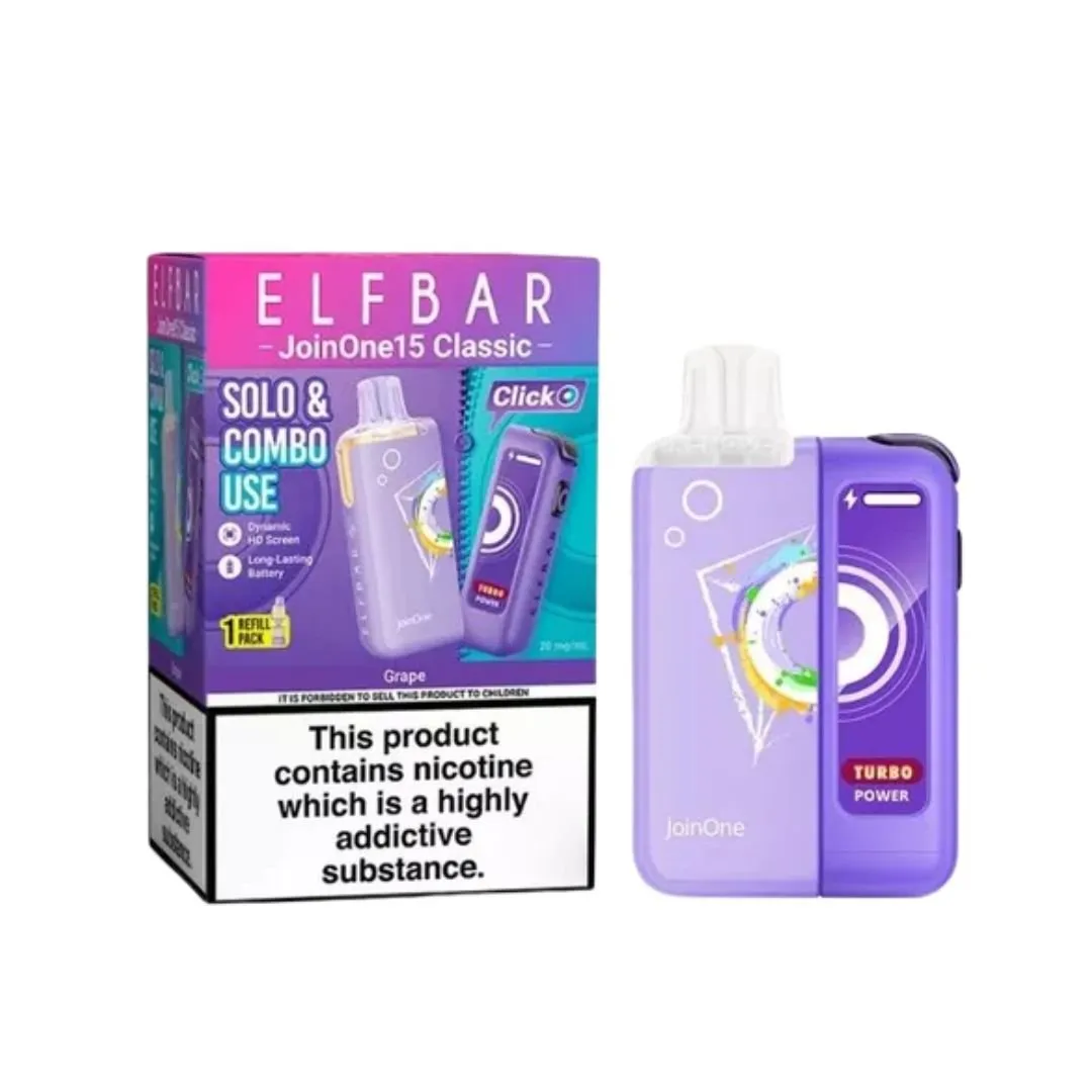 Elf Bar JoinOne15 Classic Prefilled Pod Kit - £9.79 Only